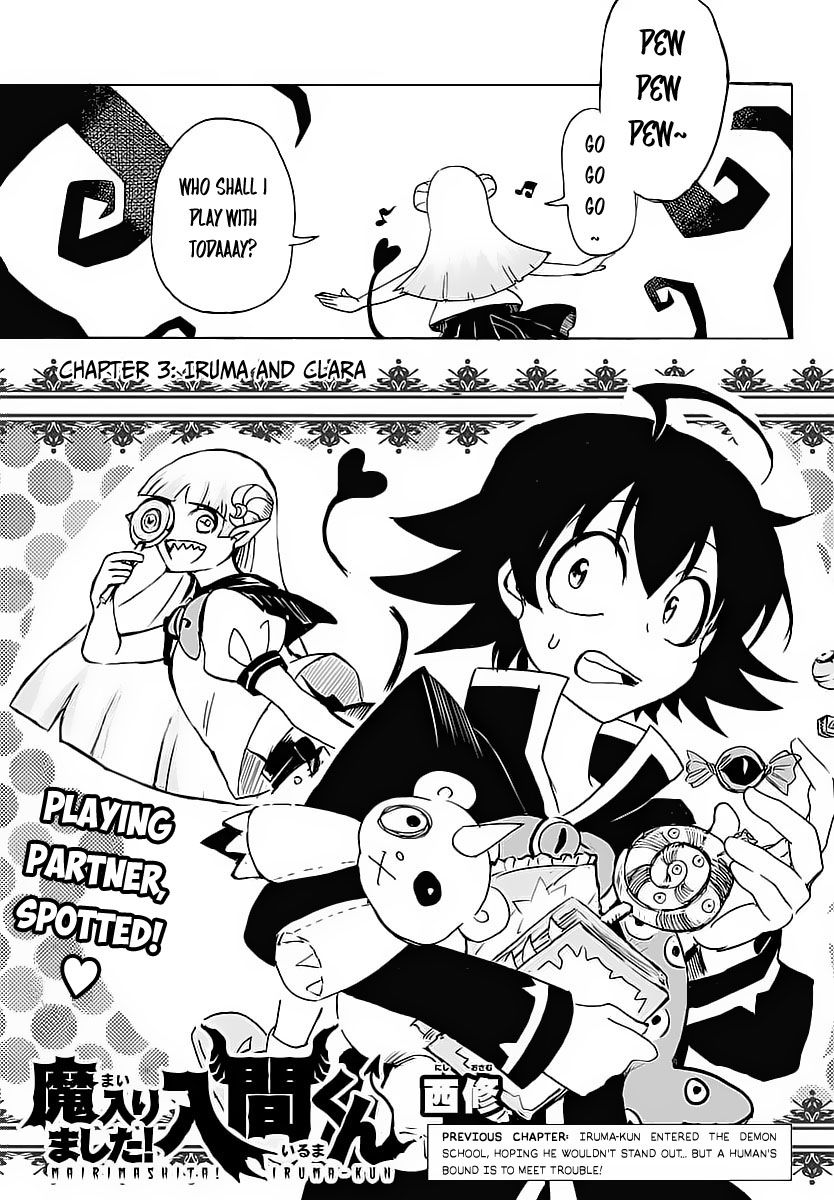 Welcome to Demon School! Iruma-kun, Chapter 3 image 02